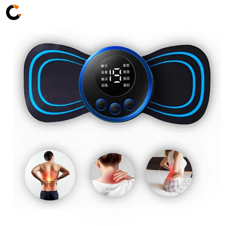 Mini Portátil Massageador Elétrico Alívio De Dores - Portable Pain