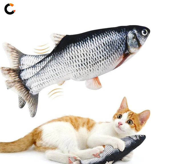 Peixe Eletrônico Para Gatos - fishfor