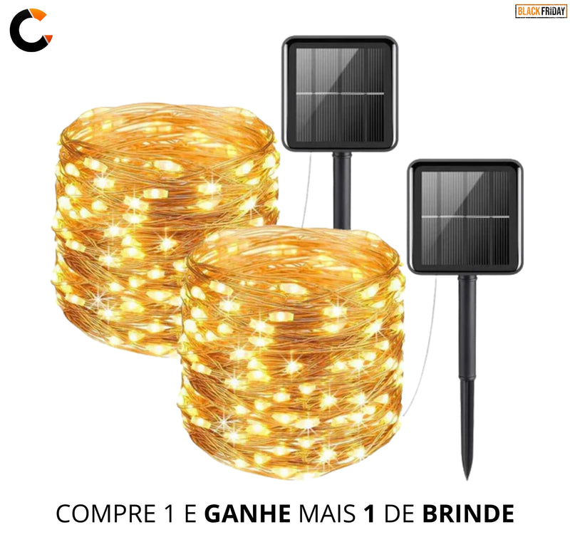 Pisca-Pisca Em Led Solar - christmas light (OFERTA DE NATAL)