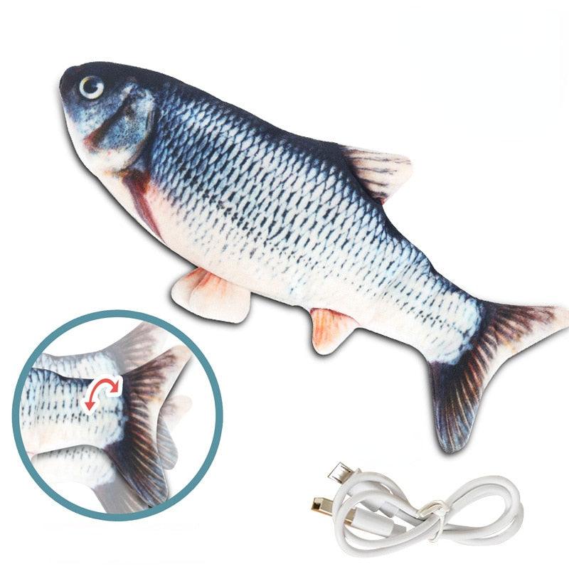 Peixe Eletrônico Para Gatos - fishfor - Classico Boom