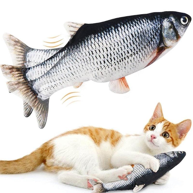 Peixe Eletrônico Para Gatos - fishfor - Classico Boom